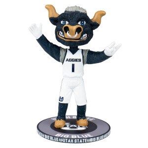 Big Blue Bobble Head